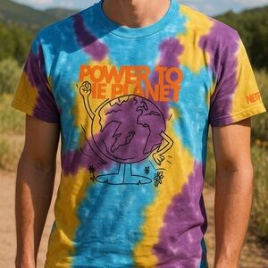 Neff Tie-Dye Graphic Tee | Size Small (Unisex Fit)